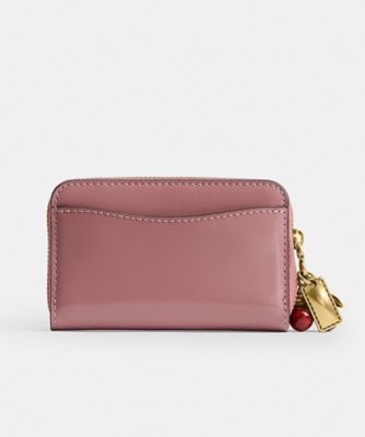 エッセンシャル スモール ジップ アラウンド カード ケース・チャーム